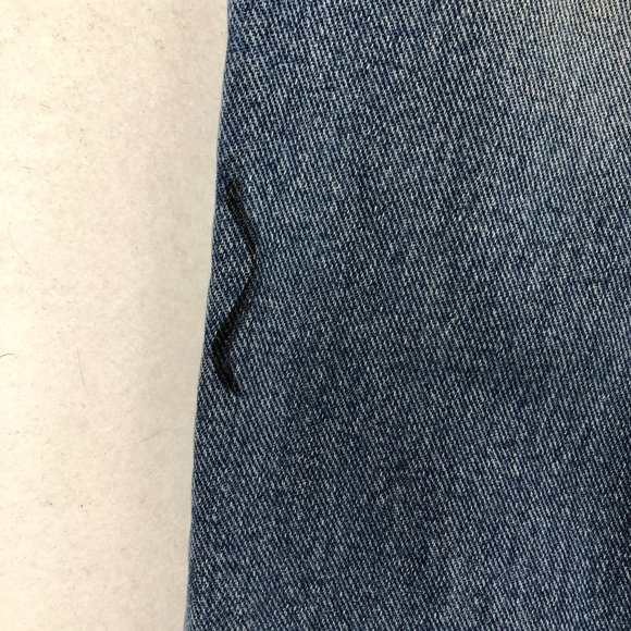 Bill Blass VTG Women's Size 6 Easy Fit Blue Custom Painted Distressed Mom Jeans - Picture 15 of 15